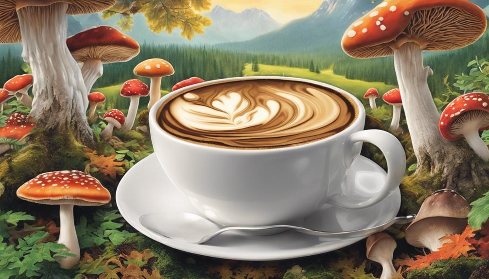 mushroom latte with benefits