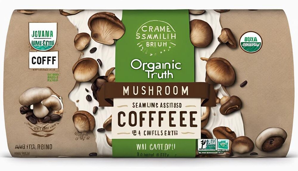 organic mushroom infused coffee blend