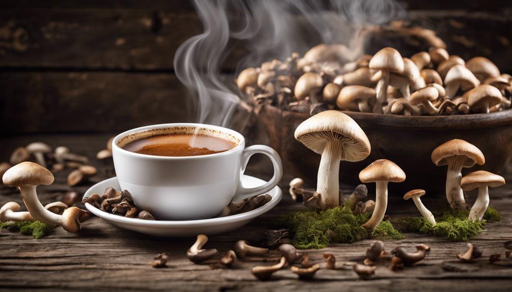 premium organic mushroom coffee