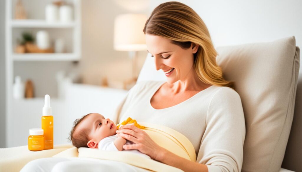 turmeric skincare benefits while breastfeeding