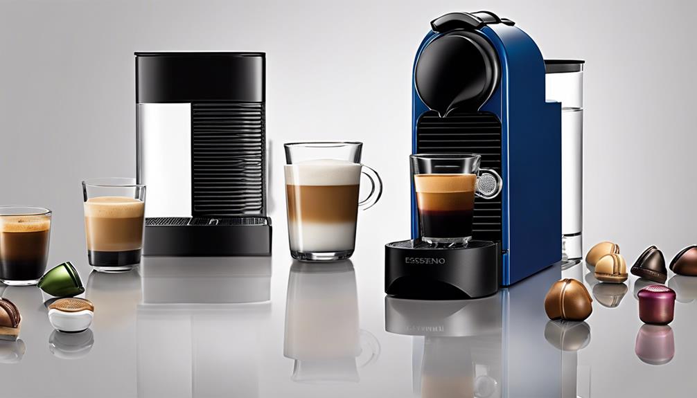 compact nespresso coffee machine