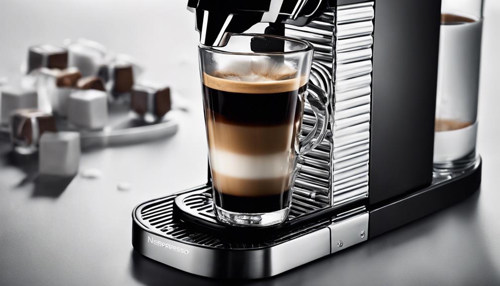 espresso with nespresso machine