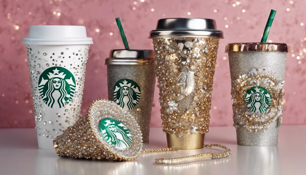 fashionable starbucks cup accessory