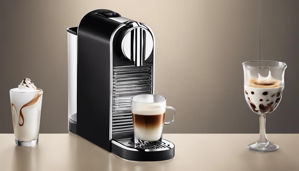 nespresso machine makes iced coffee