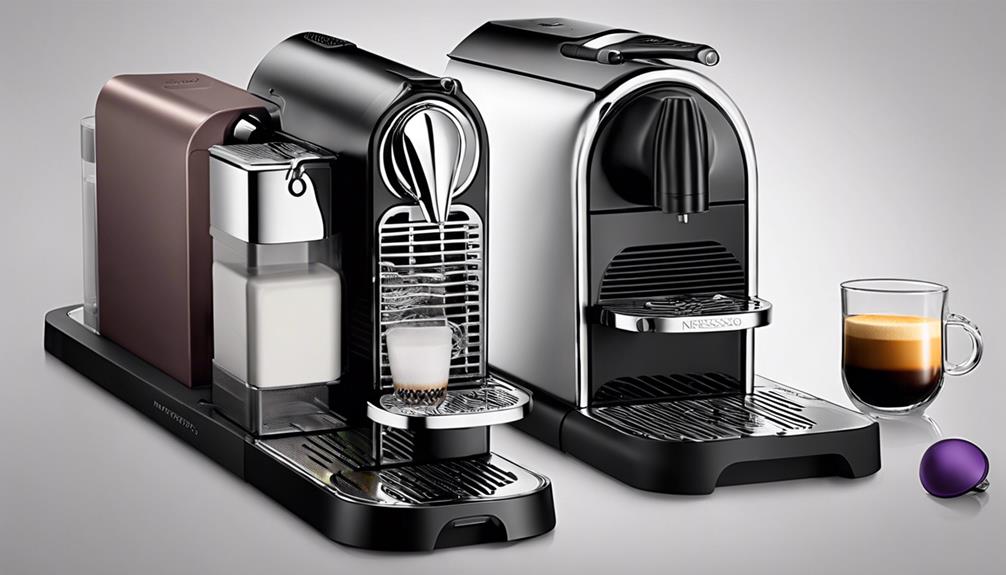 nespresso machines comparison guide
