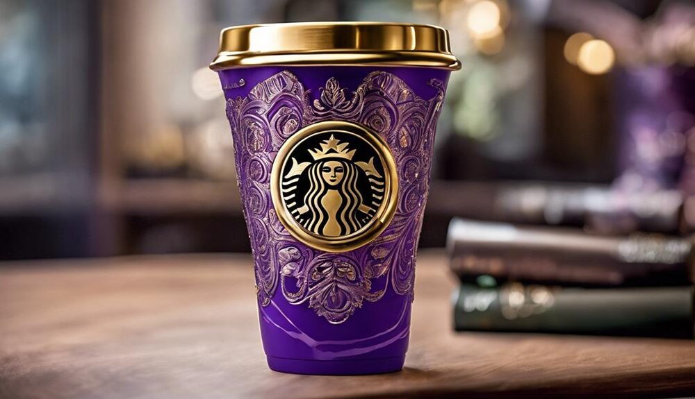 purple starbucks collector s cup