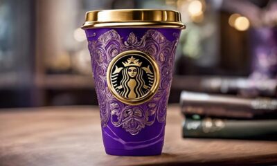 purple starbucks collector s cup