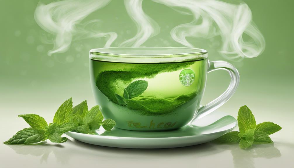 starbucks green tea blend