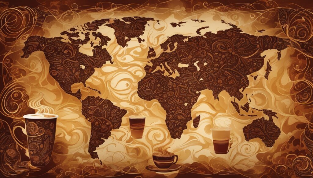 global spread of Italian coffee