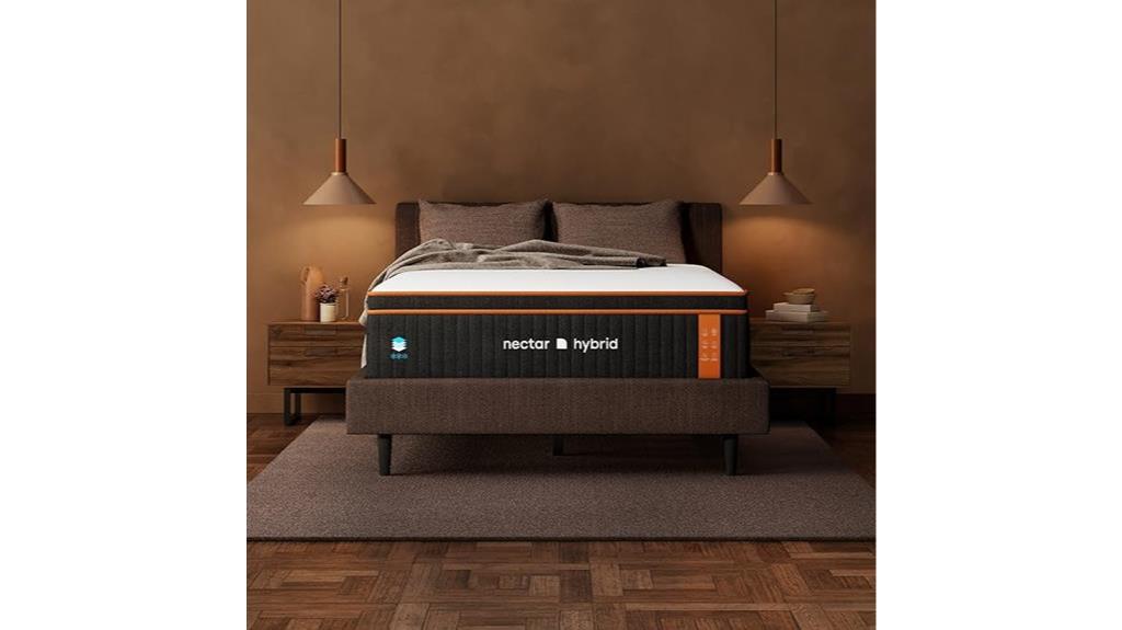 comfortable durable hybrid mattress