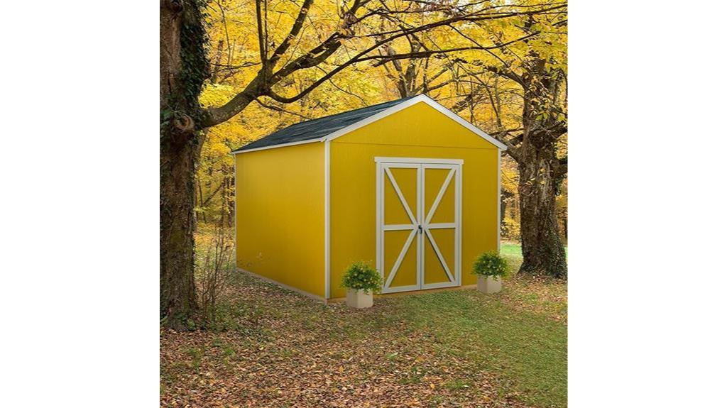 detailed astoria 12x12 shed