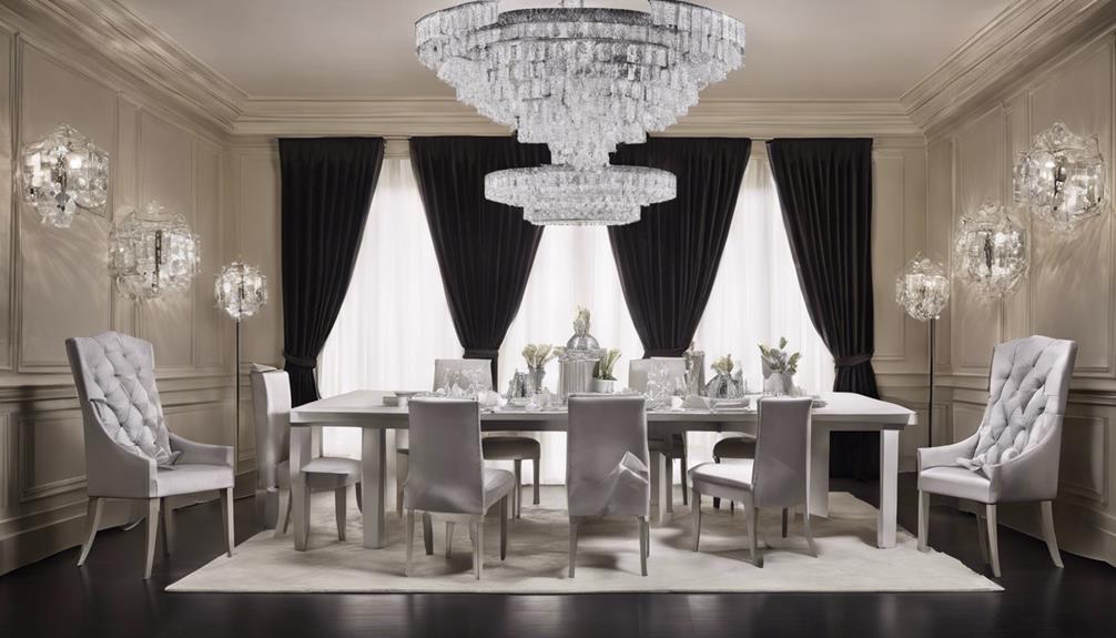 elegant dining set idea