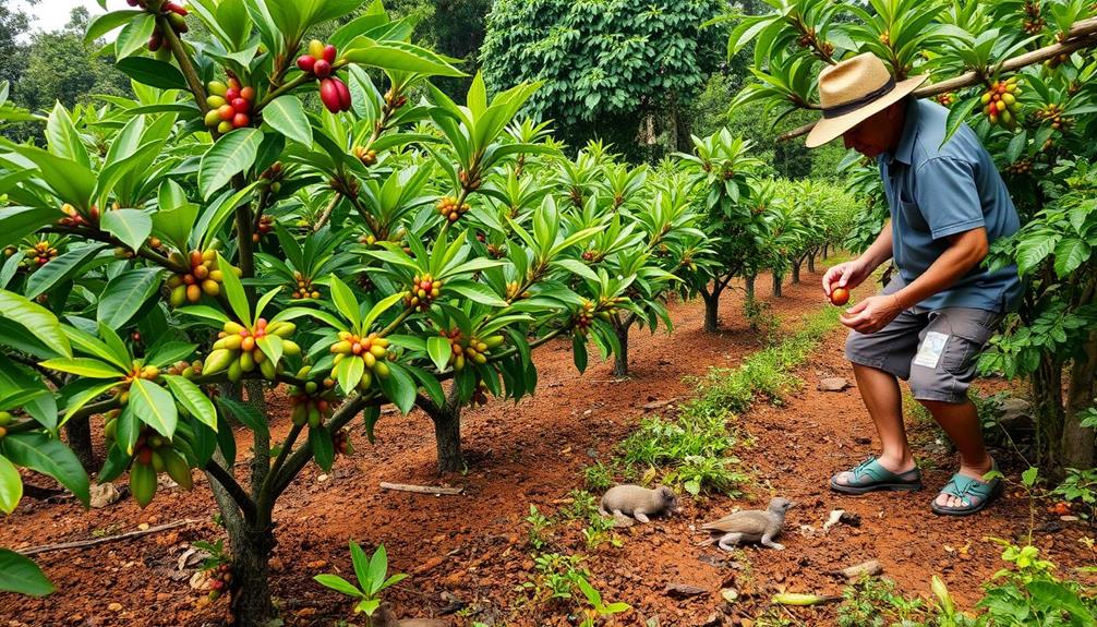 coffee grown without chemicals