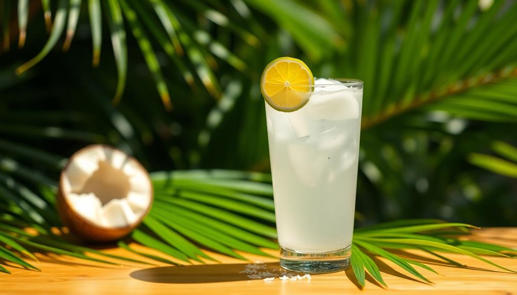 hydrating tropical beverage alternative