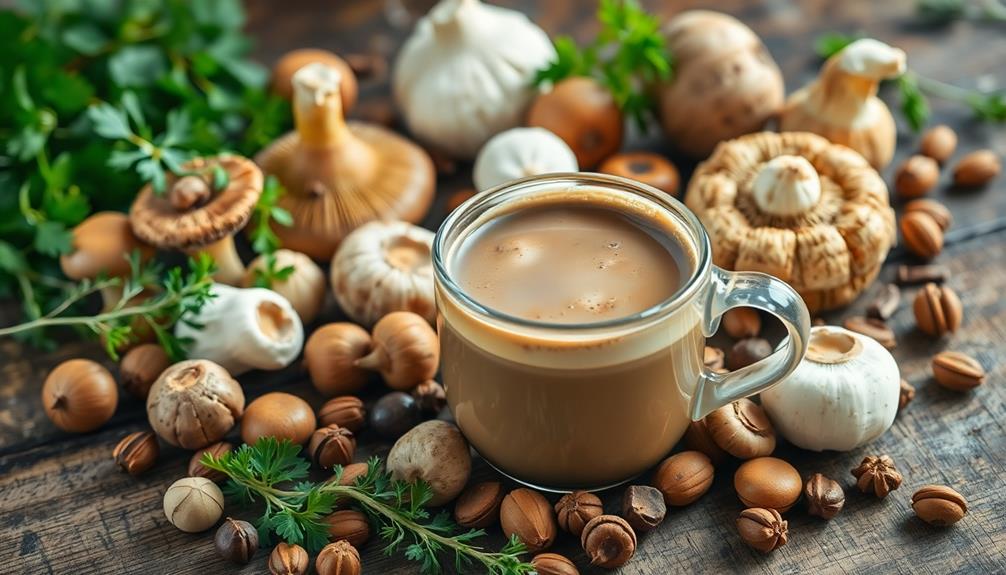 mushroom coffee nutritional benefits