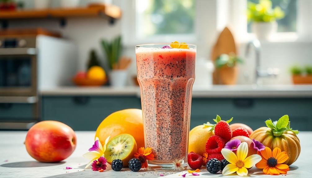 nutritious chia seed beverages