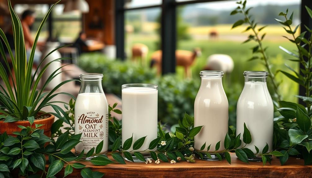 sustainable dairy alternatives analysis