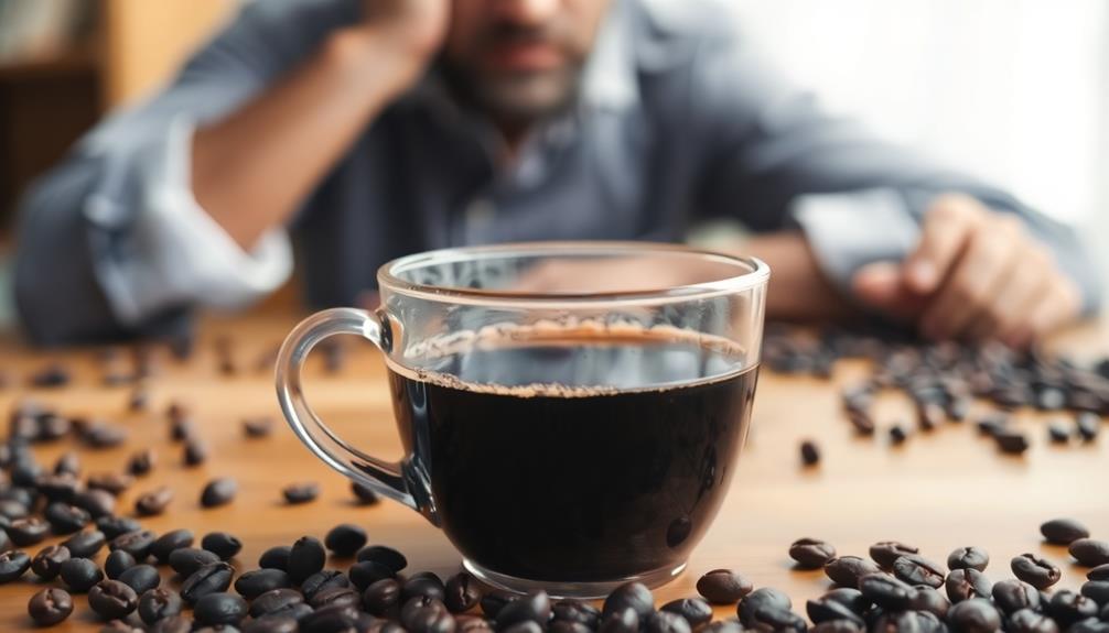 caffeine exacerbates anxiety symptoms