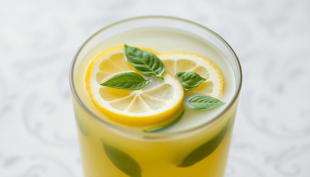 garnish with lemon slices