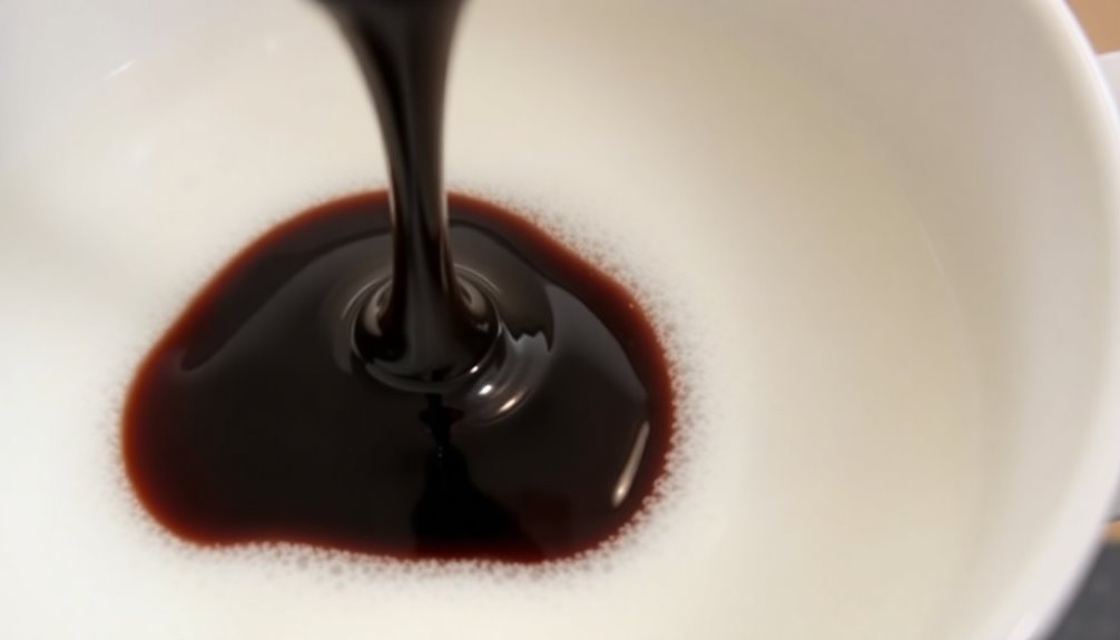 add chocolate syrup now