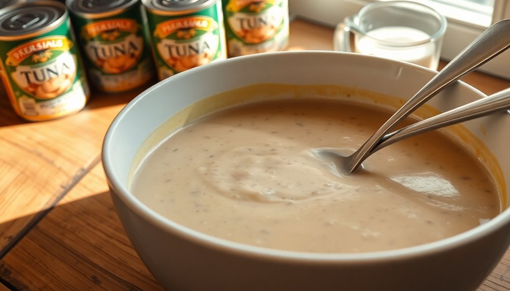 add cream soup now