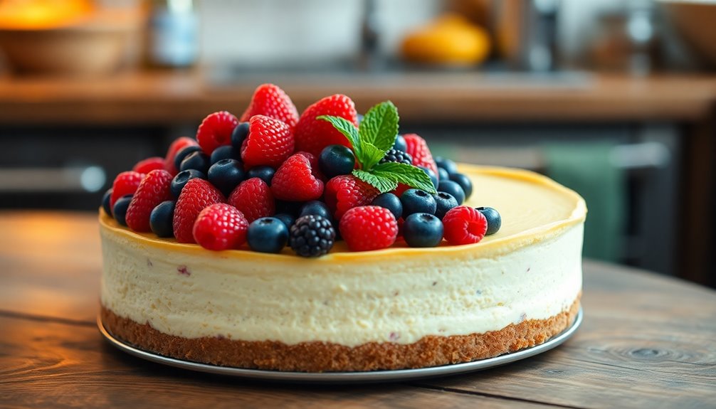 add fruit topping now