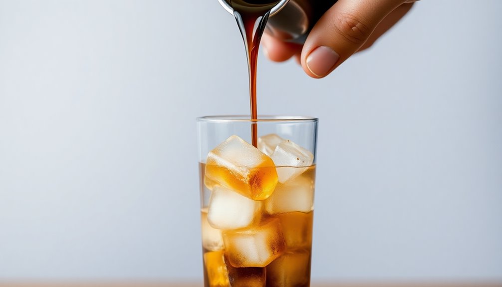 add ice to espresso