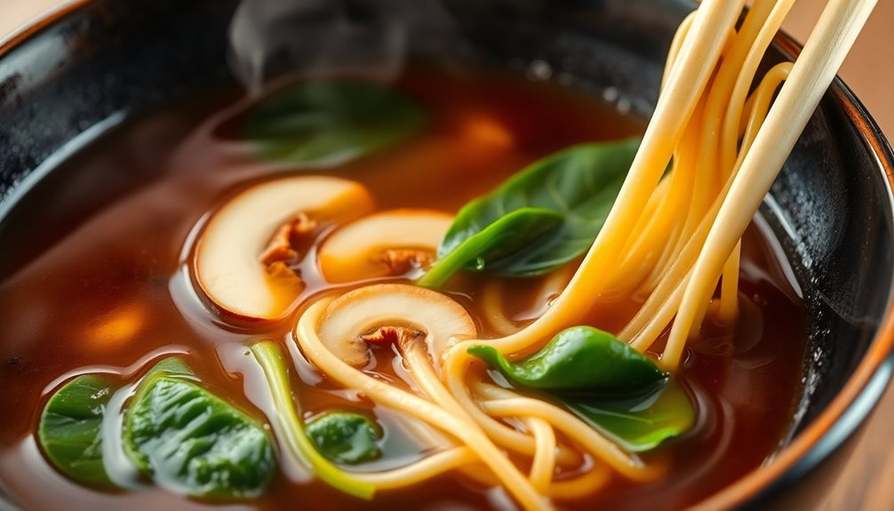 add noodles to broth