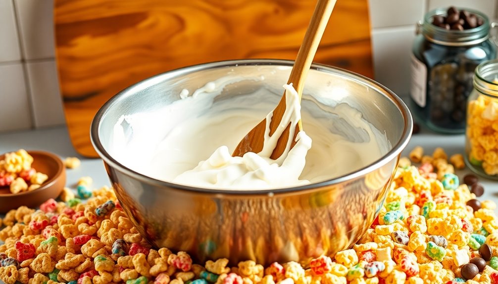 add rice krispies cereal