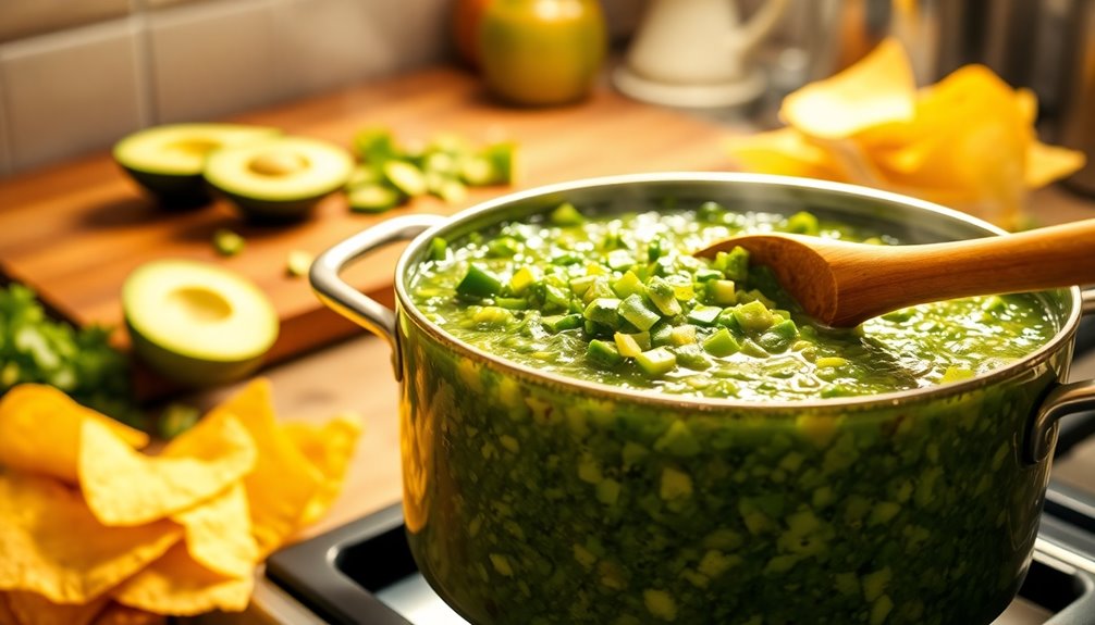 add salsa verde now