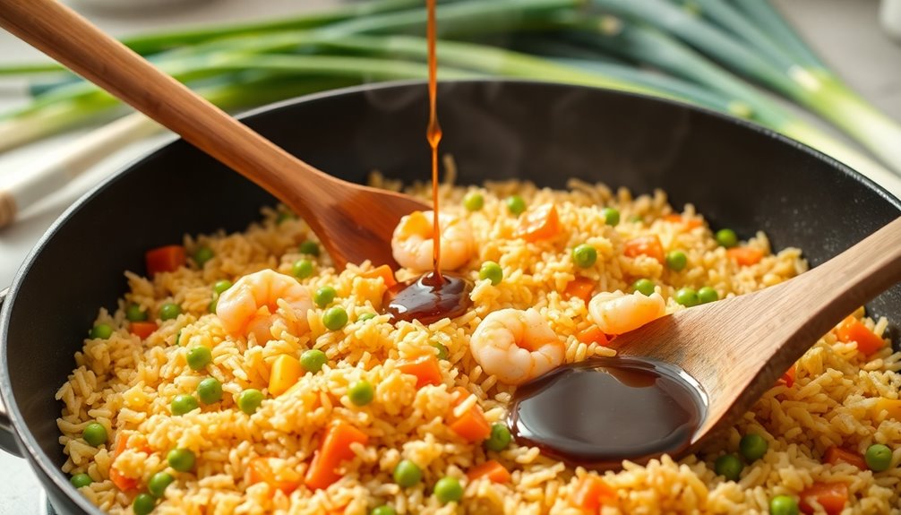 add soy sauce seasoning