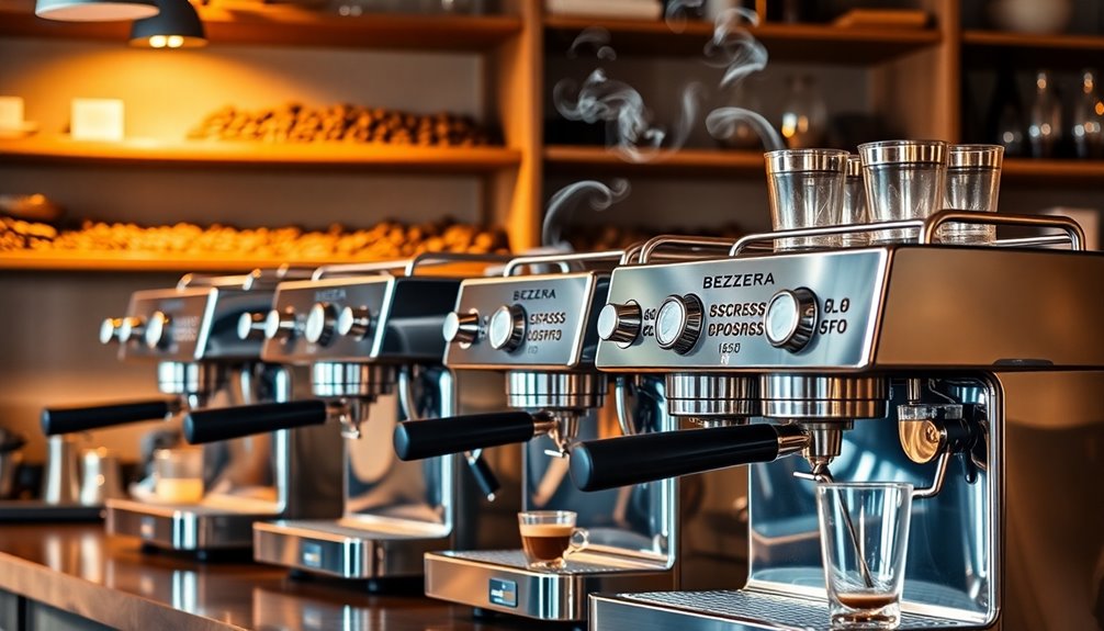 bezzera espresso machines selection