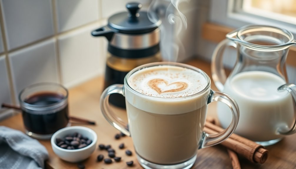 breast milk latte recipe