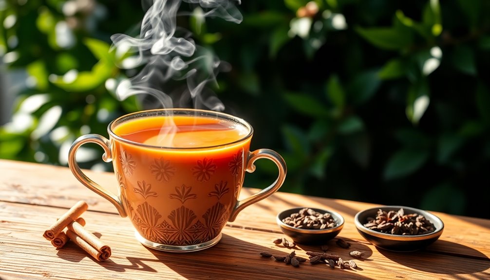 caffeine levels in chai