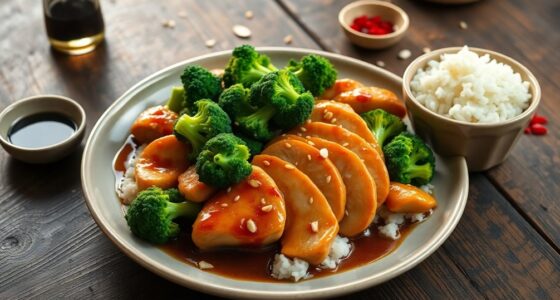 chicken and broccoli dish