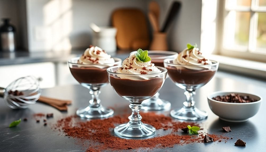 chill mousse before serving