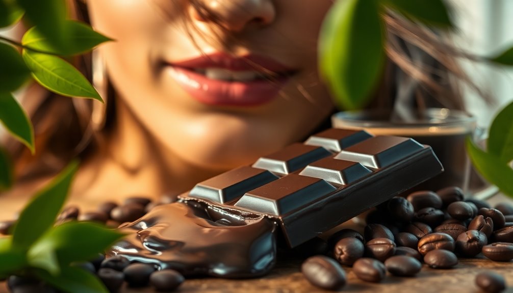 chocolate benefits skin health