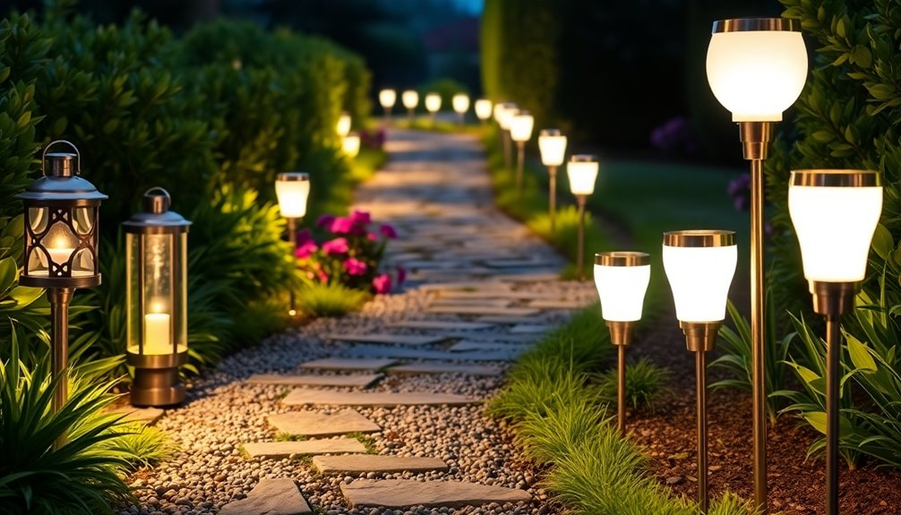 choosing solar pathway lights