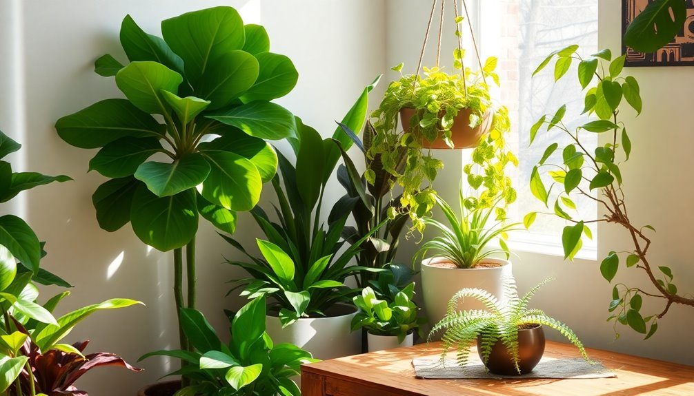 choosing suitable indoor plants