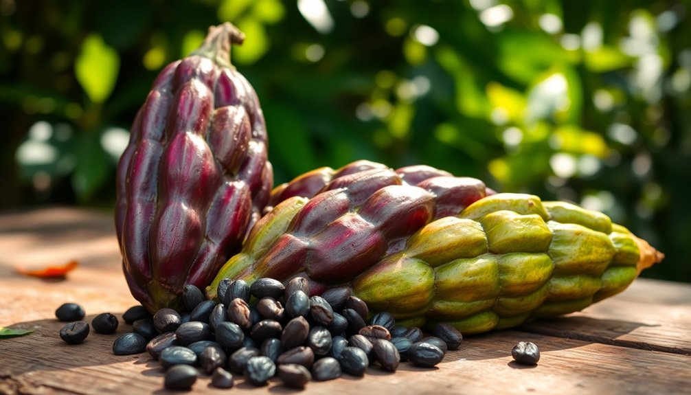 cocoa pod harvesting process