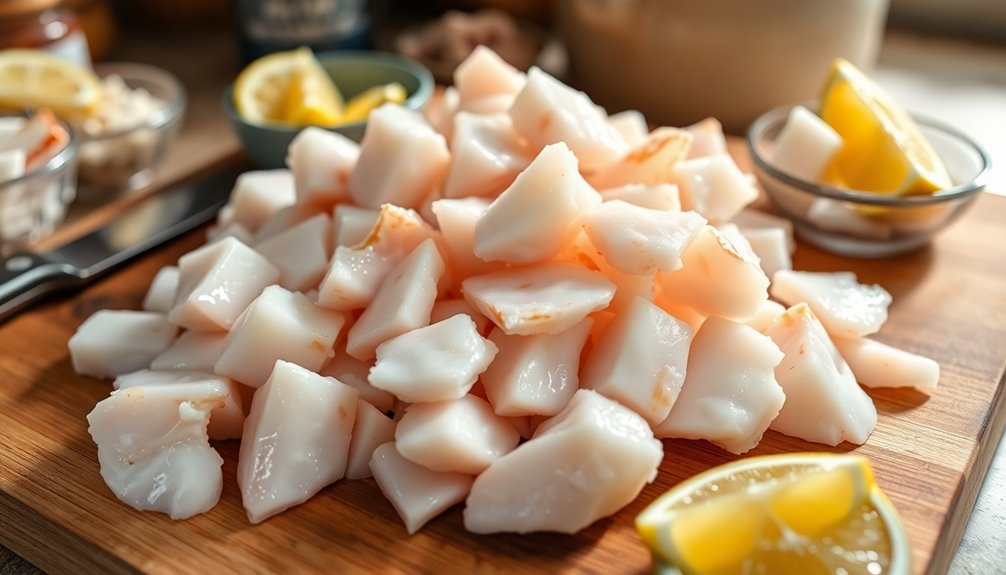 collect fresh crab meat