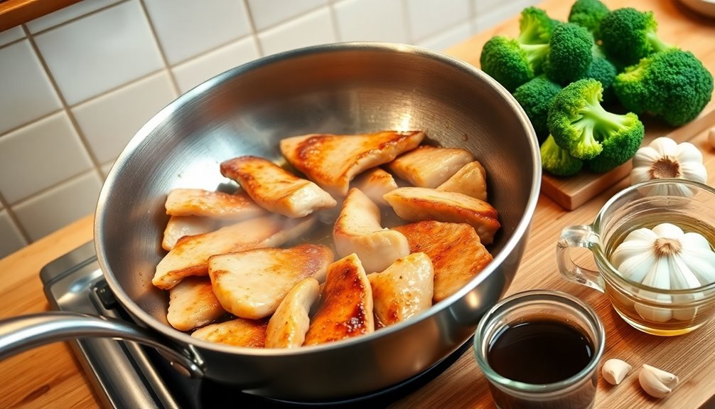 cooking process instructions outlined