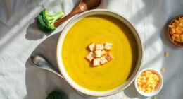 creamy broccoli cheddar soup