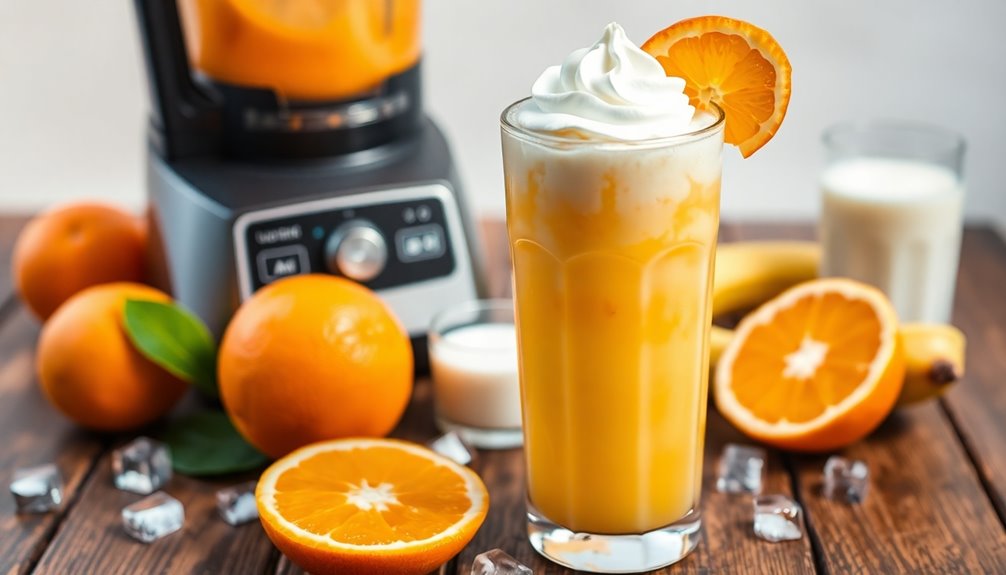 creamy orange smoothie recipe
