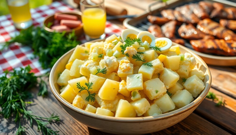 creamy potato salad recipe