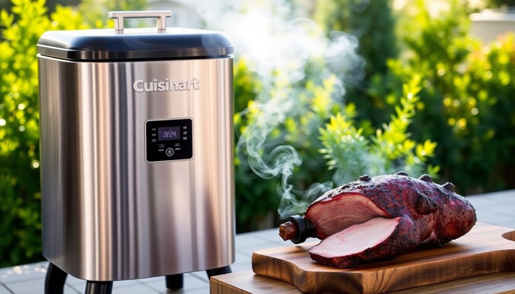 cuisinart electric smoker success