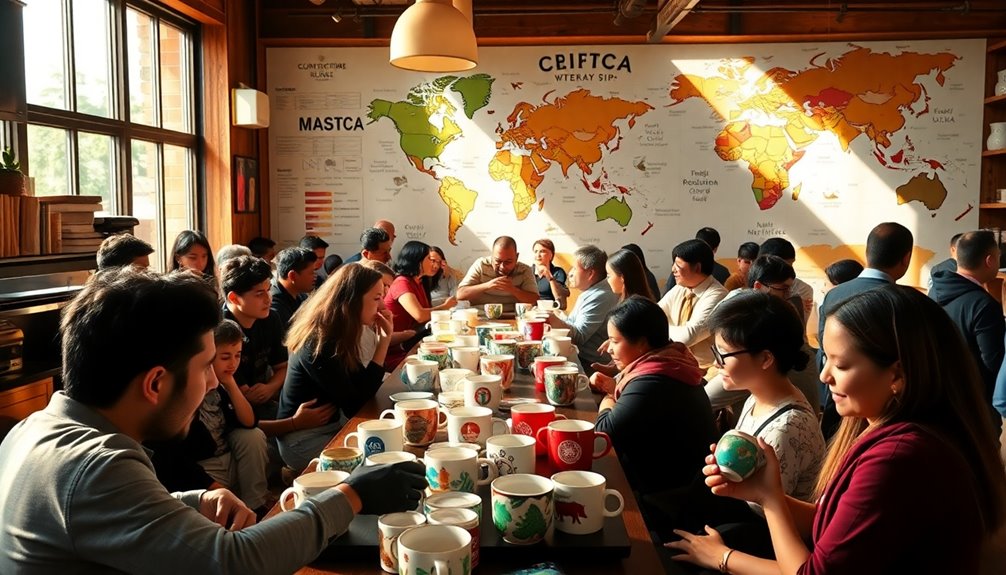 cultural exchange through coffee