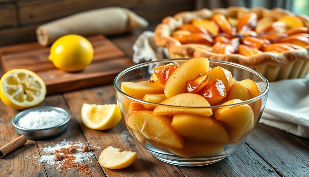 delicious apple pie filling