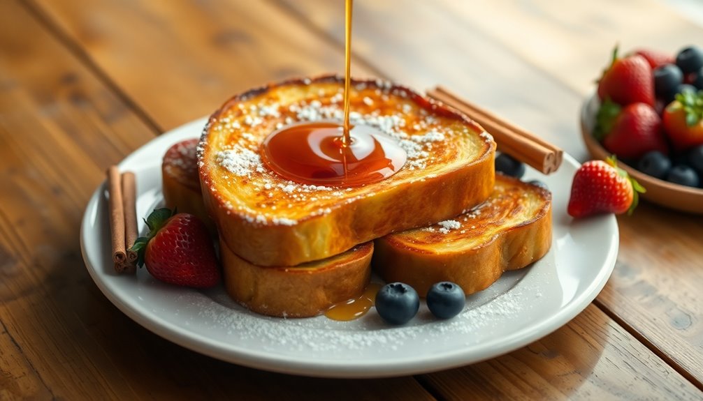 delicious breakfast french toast