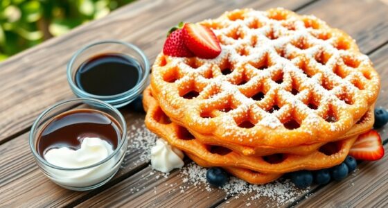 delicious fried dessert treat